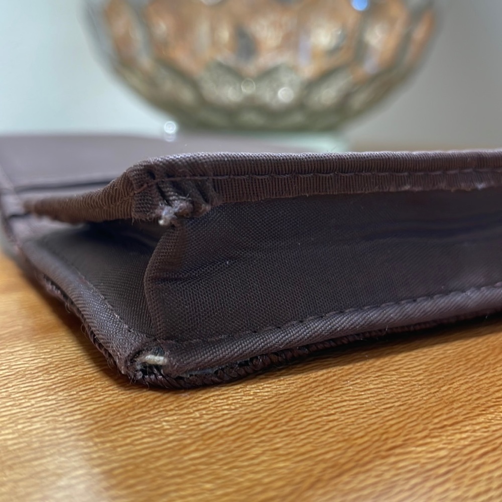 The Sak Small Woven Wallet Brown - Picture 3 of 12